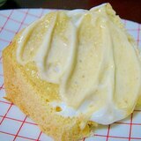 軽やか♪芋クリームシフォンケーキ